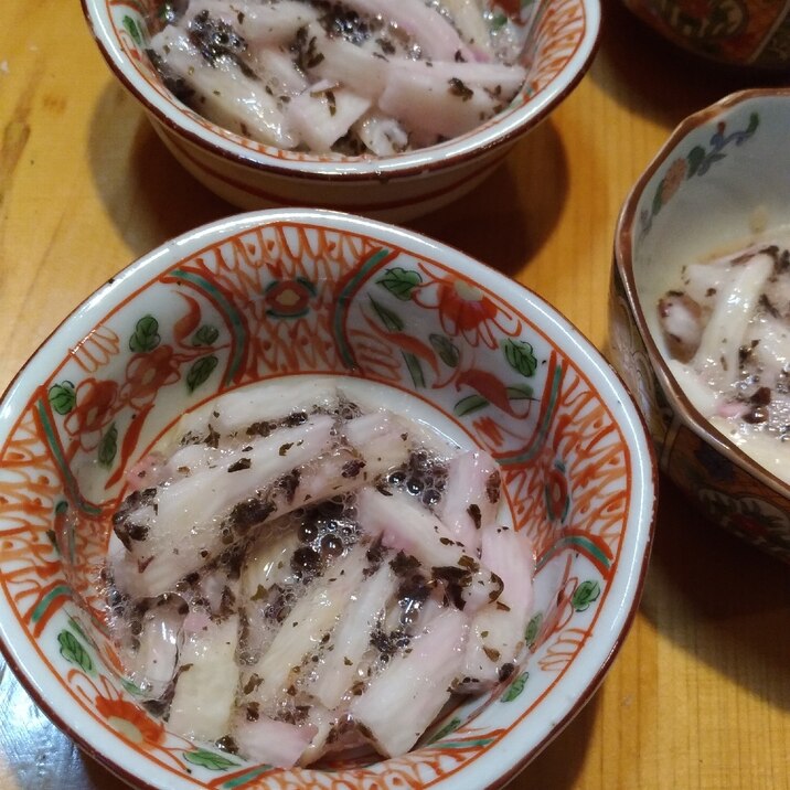 山芋のゆかり和え
